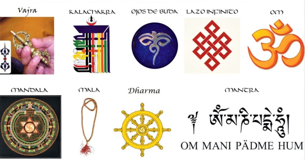 tipos de simbolos budismo