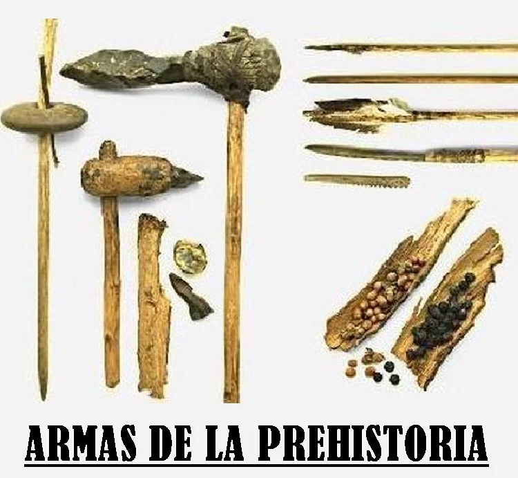 Armas de la prehistoria