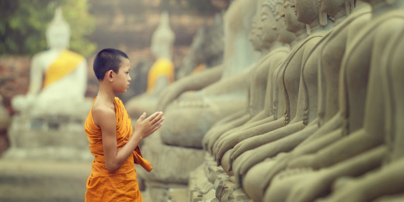 El budismo es uno de los pilares de la cultura espiritual asiatica.