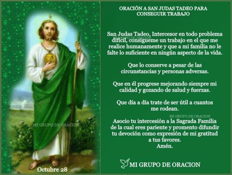 Oración a San Judas tadeo para la salud