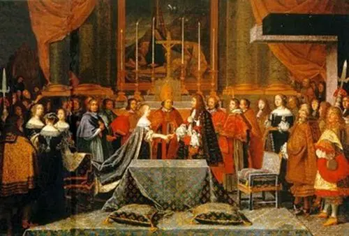 Boda de Luis XIV y Maria Teresa de Austria